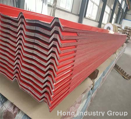 Color Coated Corrugated Roofing Sheet